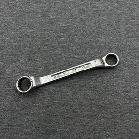 87765 Sk Vintage S-k Tools Metric Offset Box End Wrench 15mm X 16mm 12 Point Made In Usa