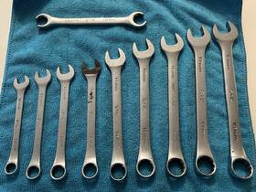 Sk 88310 88318 Tools Metric Combination Wrench Set 10mm - 18mm 9 Pieces 1 Chrome Usa