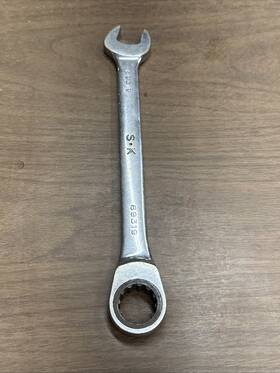 89319 Sk Tools 19mm Combination Ratcheting Spline Box End Wrench