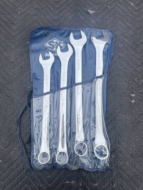 Sk Roll-86019 Tools 4pc Roll-up Combination Wrench Set 88234 88236 88238 88240