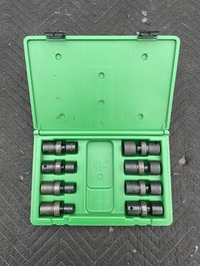Sk Sk-34301 34301 Universal Impact Socket Set Sae 1/2 Inch 8 Point Piece - 15/16