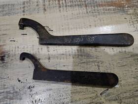 Hn15 Skf And Billings Vintage Hook Spanner Wrench Used Free Shipping