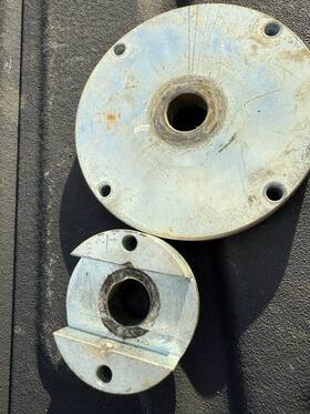 M-712 Skidmore Wilhelm M-512 3/4 Inch Bolt Plate And Bushing Set Hh