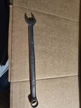 Snap-on 0exl14b Snap-on Usa Combination Wrench 7/16 Inch
