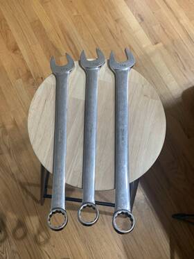 Oex40 Snap-on 1/8 Oex36 Large Flank Drive Sae Combination Wrenches Oex38 Combo