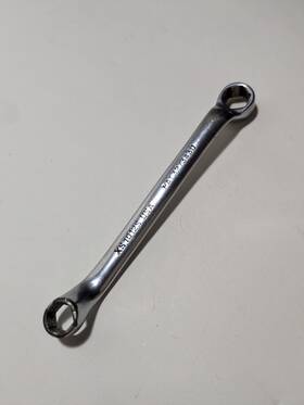 10125 Snap-on 5/16 Inch X 3/8 Offset Short Box Chrome Wrench Small Xs