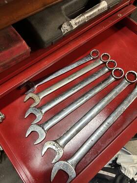 200400 Snap-on 6 Large Wrenches