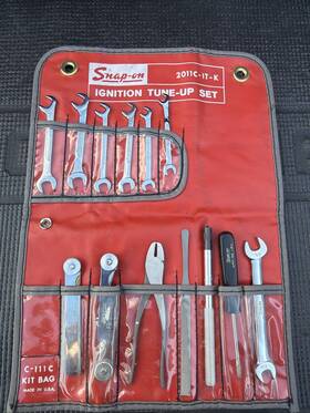 2011c-it-k Snap-on 201-c-it-k Snapon Tools Usa 13pc Ignition Tuneup Kit Wrenches Feeler Gauge Etc 2011c-it-k Snap-on 201-c-it-k Snapon Tools Usa 13pc Ignition Tuneup Kit Wrenches Feeler Gauge Etc