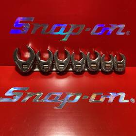 207sfrh7 Snap-on Frh 7 Piece Crowfoot 3/8 Inch Drive Set