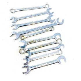 66218 Snap-on Williams Superrench Sae Open Box End Wrench Set 10 Pcs Made In Usa