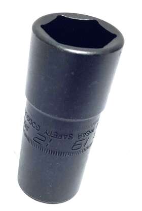 A98m Snap-on New 1/2 Inch Drive 19 And 21 Mm 6-point Double Flip Lug Nut Socket