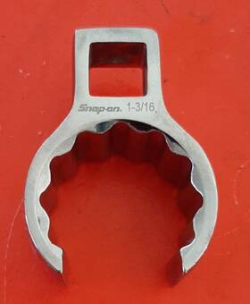 An8506-19 Snap-on 1-3/16 Inch An850819 3/8 Drive 12pt Point Flare Crowfoot Wrench Engraved
