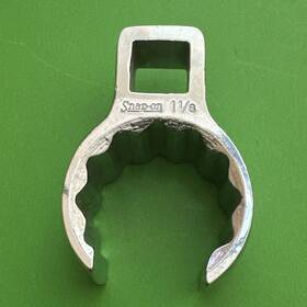 Snap-on An850818 Snap-on 1/2 Inch Drive 12-point Sae 1-1/8 Deep Flare Nut Crowfoot Wrench