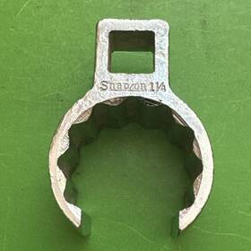 Snap-on An850820 Snap-on 1/2 Inch Drive 12-point Sae 1-1/4 Deep Flare Nut Crowfoot Wrench