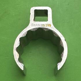 Snap-on An850822 Snap-on 1/2 Inch Drive 12-point Sae 1-3/8 Deep Flare Nut Crowfoot Wrench