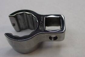 Anm17 Snap-on 3/8 Inch Drive Metric 17mm 12pt Deep Flare Nut Crowfoot Wrench