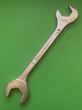 A03232 Snap-on Ao3232 Rare Vintage 1957 Usa 4 Way Open End Angle Wrench Sae Sz 1 Inch Mpn