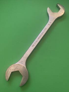 A04040 Snap-on Ao4040 Rare Vintage 1956 Usa 4 Way Open End Angle Wrench Sae 1-1/4 Inch Mpn