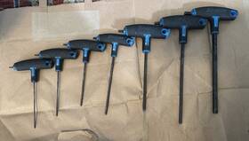 Awsgm10a Snap-on T Shaped/l Shaped Combination Hex Wrench Set