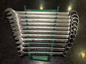 Bo12-30b Snap-on Blue-point By 11 Pc 12-point Sae Combination Wrench Set