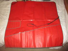 C-109c Snap-on Tools Large Wrench Kit Bag Vintage Pouch Red 38 X Inch Holder