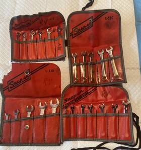 C-65d Snap On C-52c C-52d C-700 4 Vintage Tools Wrench Sets C52c