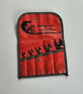 C0502 Snap-on C-52d Double Open End Ignition Wrench Set Sae 3/16 Inch - 9/16 C0502 Snap-on C-52d Double Open End Ignition Wrench Set Sae 3/16 Inch - 9/16