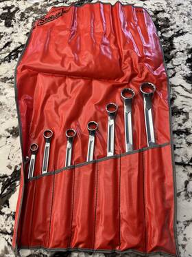 C-83b Snap-on Vintage Boxed End Wrench Set Of 8 C-83b Snap-on Vintage Boxed End Wrench Set Of 8