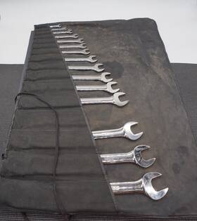 Cc16pccw Snap-on Tools Wrench Metric Set Combination Flank Drive 15 Pieces 12 Point