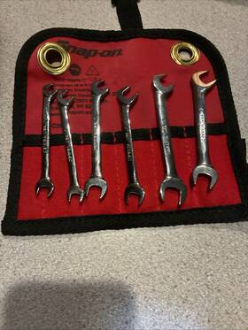 Co605 Snap-on 6 Piece Ignition Or Midget Wrench Set. Standard Wrenches