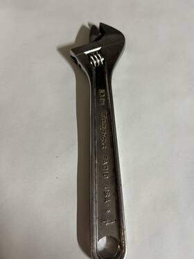 D292062 Snap-on 10 Inch Adjustable Wrench Fad10 Usa