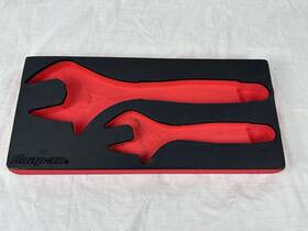 Fadh702ak1f Snap-on Tools Red Foam Organizer For 6 Inch And 10 Soft Grip Adjustable Wrenches