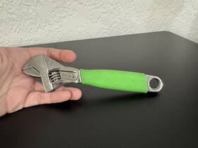 Fadh8cg Snap-on Tools Usa Fadh8g 8 Inch Green Flank Drive Adjustable Wrench