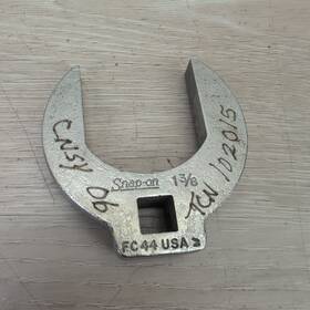 Fc44 Snap-on 3/8 Inch Drive 1-3/8 Open End Crowfoot Wrench Usa Made Mechanic Tool