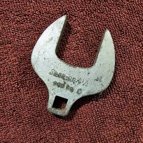 Fco-40 Snap-on 1960 3/8 Inch Drive 1-1/4 Open End Crowfoot Wrench