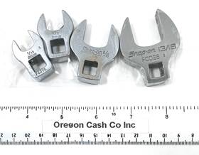 Fco14 Snap-on Fco26 Fco22 Fco16 3/8 Inch Dr Sae Open End Crowfoot Wrench Sockets