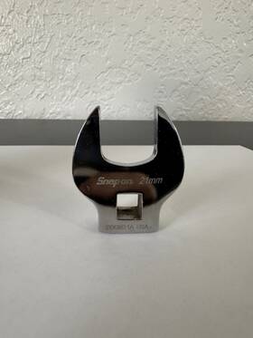 Fcom21a Snap-on Tools Crowfoot Wrench 21 Mm 3/8 Drive