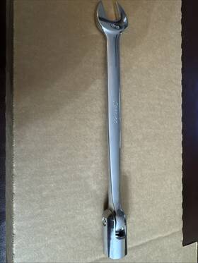 Fh026b Snap-on 3/4 Point Combination Flex Head Open End Wrench