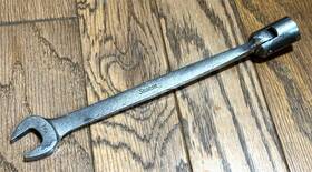 Fho-22 Snap-on Fho22 Fh022 Tools 11/16 Inch Sae Flex Head Swivel Wrench 12 Pt Socket Combination