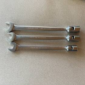 Fho20 Snap-on Fho24 Fho22 3 Flex Head Combination Wrenches 5/8 Inch 11/16 3/4