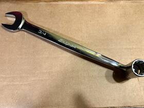 Fho24a Snap-on Tools 12 Point Flex Head Combo 3/4 Inch Wrench Open Box End Usa 2002