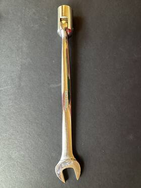 Fho26b Snap-on Tools Usa 13/16 Inch Sae 12pt Flex-head Open-end Cobmo Wrench Fho26