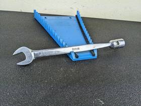 Fhom16 Snap-on #bi593 16mm Combination Flex End Socket Wrench Made In Usa
