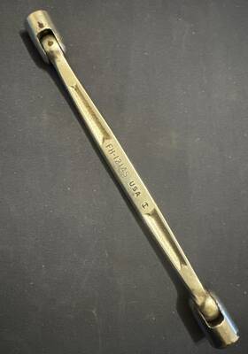 Fh-1214s Snap-on Fl-1214s Double Flex Socket Wrench 3/8 Inch -7/16 Usa