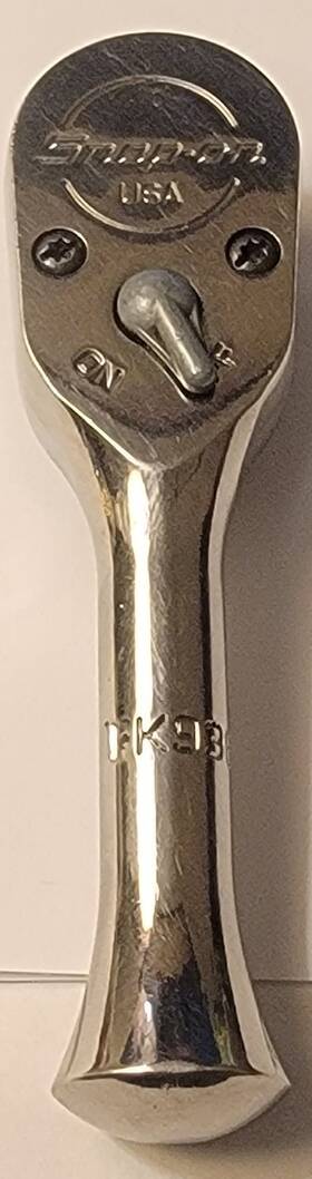 Flk936 Snap-on Tools Fk936 Stubby Barrel Handle 3/8 Drive Ratchet
