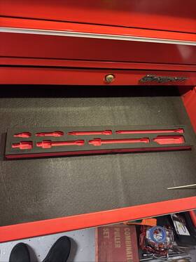Fmimex02b Snap-on Foam Tray For 208imfr 3/8 Inch Drive Impact Extension And Accessory Only