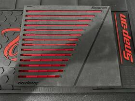 Fmwr11b Snap-on Red Foam Organizer For 10mm - 27mm Metric Angle Wrench