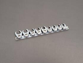 Frhm10-18 Snap-on Tools 9pc Metric 3/8 Drive Flare Nut Crowfoot Wrench Set 10-18mm 6pt