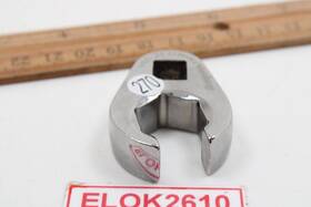 Frhm17 Snap-on 17mm Metric Flare Nut Crowsfoot Wrench 3/8 Inch Drive 6 Point Usa