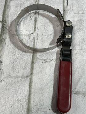 Ga340 Snap-on Blue-point By On. Swivel Handle Oil Filter Strap Wrench. Made In Usa